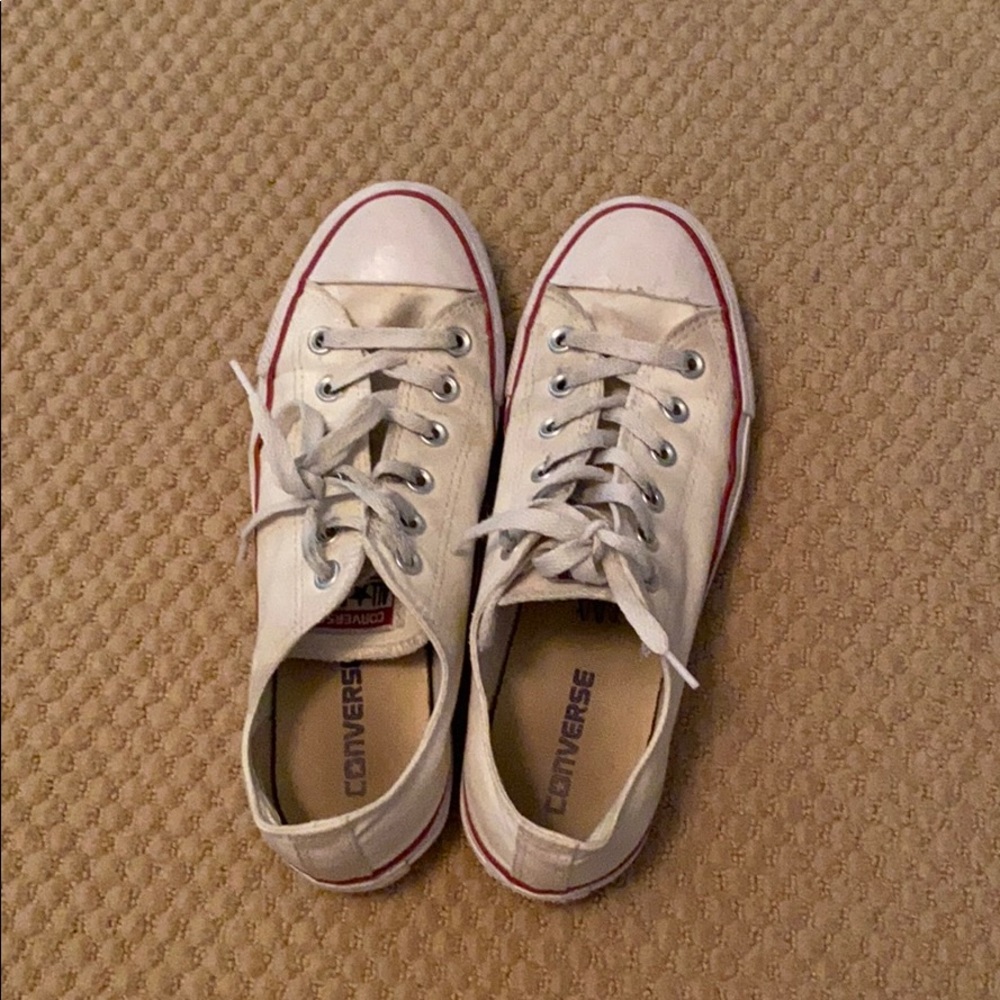 Low top Converse All Stars White
